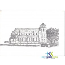 Pannerden Pentekening H.Martinus kerk Coll. H.van den Bogaart